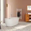 Vrijstaande Badkuip - 178 L - 150 X 75 X 58 Cm - Wit - Adrina