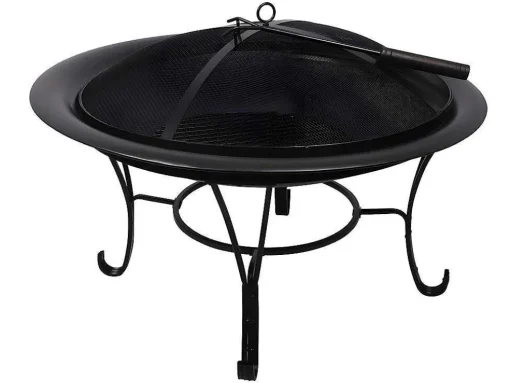 Vuurkorf Van Staal Mizar - D75 X H55 Cm - Zwart