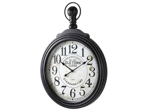 Wandklok Gousset Van Ijzer - L71 X H99 Cm