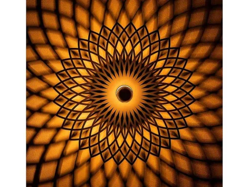 Wandlamp In Metaal Folina - D50 Cm - Zwart