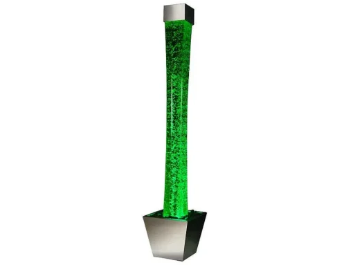 Waterbubbellamp Met Pot Gobie - Led Verlichting Met Kleurveranderingen - H183 Cm
