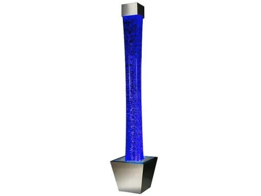 Waterbubbellamp Met Pot Gobie - Led Verlichting Met Kleurveranderingen - H183 Cm