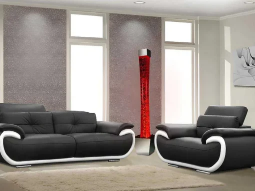 Waterbubbellamp Met Pot Gobie - Led Verlichting Met Kleurveranderingen - H183 Cm