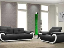 Waterbubbellamp Met Pot Gobie - Led Verlichting Met Kleurveranderingen - H183 Cm