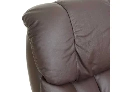 Windsor Xxl Relaxfauteuil Met Kruk, Bruin, Natuurlijk Bruin