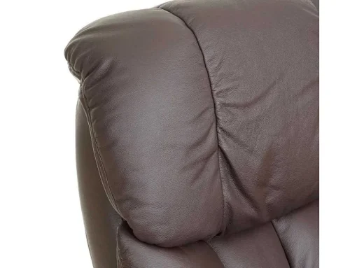 Windsor Xxl Relaxfauteuil Met Kruk, Bruin, Natuurlijk Bruin